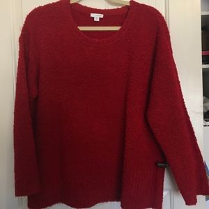 J. Jill Red Sweater